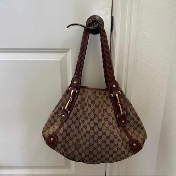 GUCCI Canvas Pelham bag - Large - Picture 1 of 16